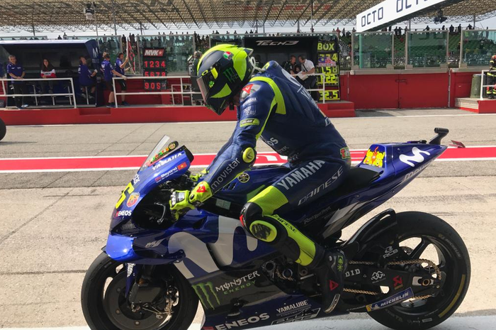 Valentino Rossi di FP2 MotoGP San Marino