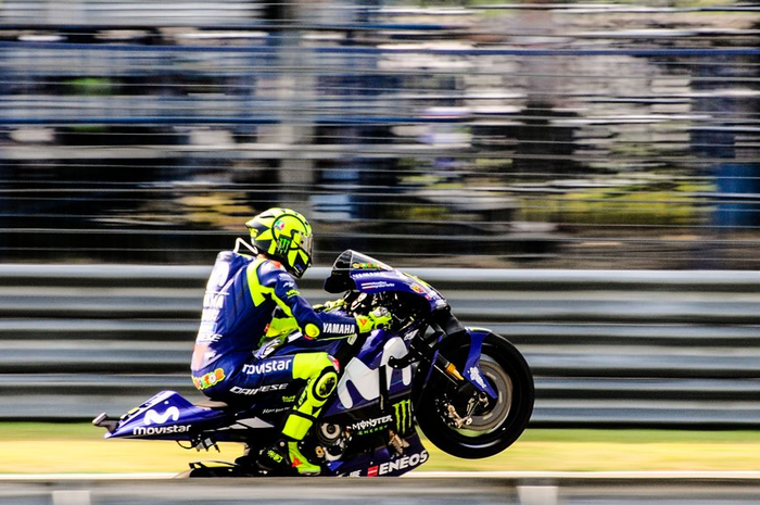 Valentino Rossi di MotoGP Thailand 2018