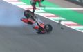 Gak Kuat Jangan Lihat! Video Kecelakaan Michele Pirro di FP2 MotoGP Italia