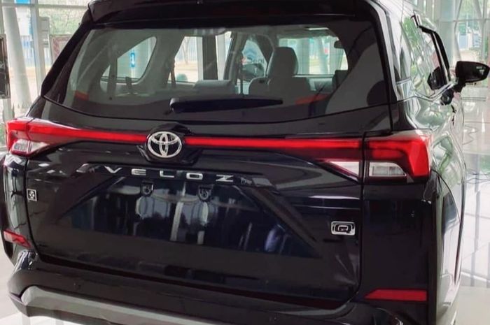 detail buritan Toyota All New Veloz 2022