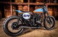 Cakep Parah, Yamaha XS650 Jadi Dirt Tracker Dengan Livery Gulf Racing