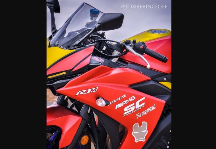 Brand-brand terkenal ikut mejeng di bodinya