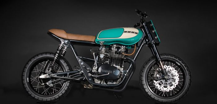 Yamaha XS650 street tracer bikinan Tyson dan Eli Carver, dilansir oleh www.bikebound.com