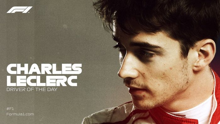 Tak hanya pertama kali mencetak point dalam kariernya di balap F1, Charles Leclerc juga terpilih sebagai Driver of the Day di GP F1 Azerbaijan