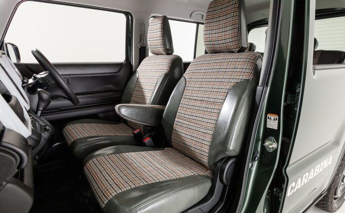 Tampilan kabin modifikasi Daihatsu Tarf Reborn DAMD