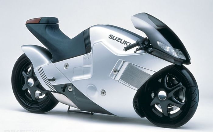 Suzuki Nuda,  motor konsep radikal yang diperkenalakan Suzuki pada tahun 1986