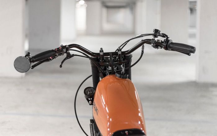 Suzuki DR650 custom dari Le French Atelier, dilansir oleh Thebikeshed.cc