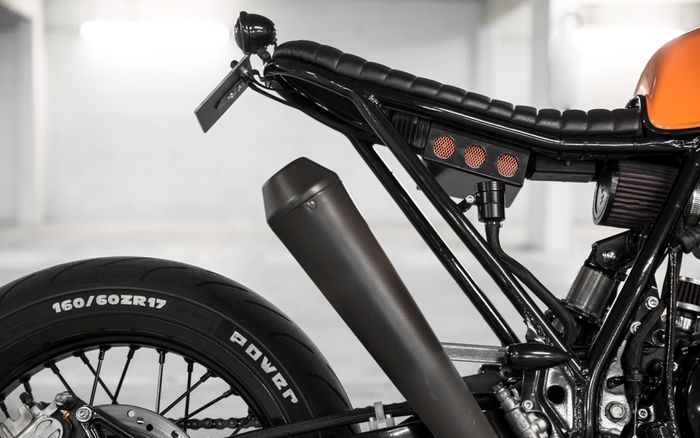 Suzuki DR650 custom dari Le French Atelier, dilansir oleh Thebikeshed.cc