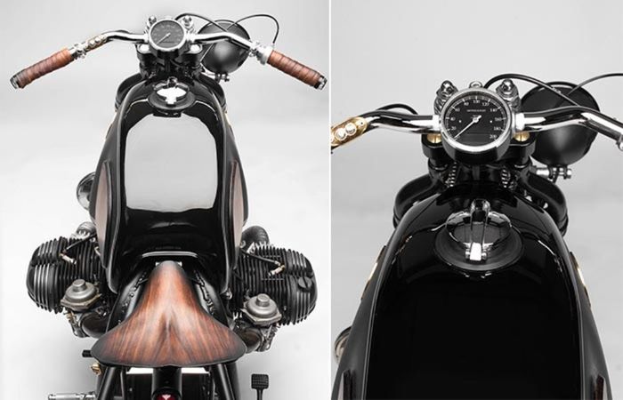 Seklias semuanya terlihat serba klasil, tapi spidometer tetap berfitur digital