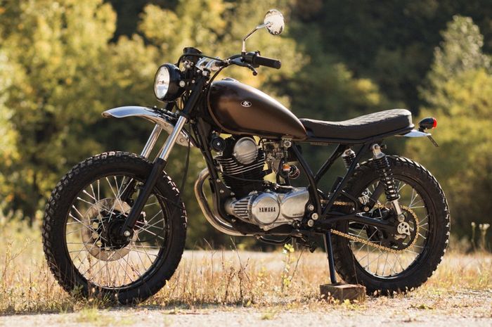 Yamaha SR250 custom scrambler dari Retro Bikes Croatia, dilansir oleh Bikebound.com