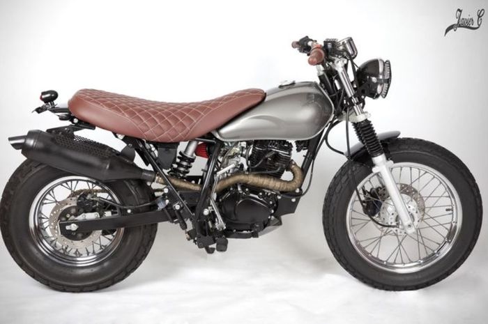 Sumco Surf 250 custom scrambler besutan Javier C.