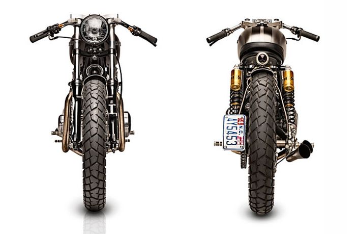 Kawasaki KZ400 custom cafe racer dari Tattoo Custom Motorcycles