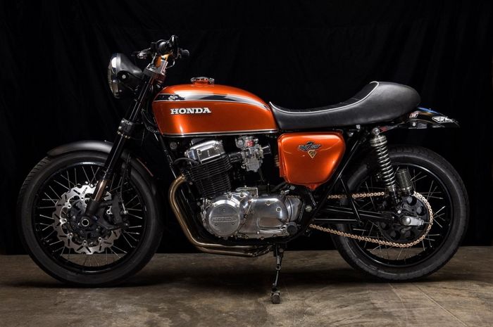 Honda CB750 restorasi modifikasi dari Hoy Vintage Cycles, dilansir oleh Bikebound.com