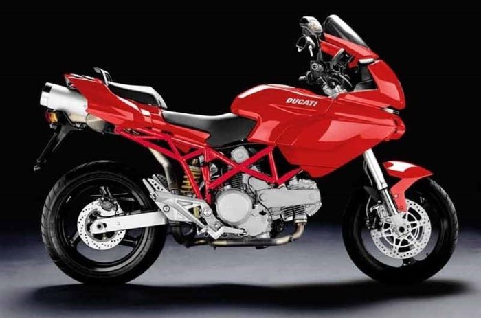 Tampilan standard Ducati Multistrada 1100S, dilansir oleh Motorcyclesnews.com