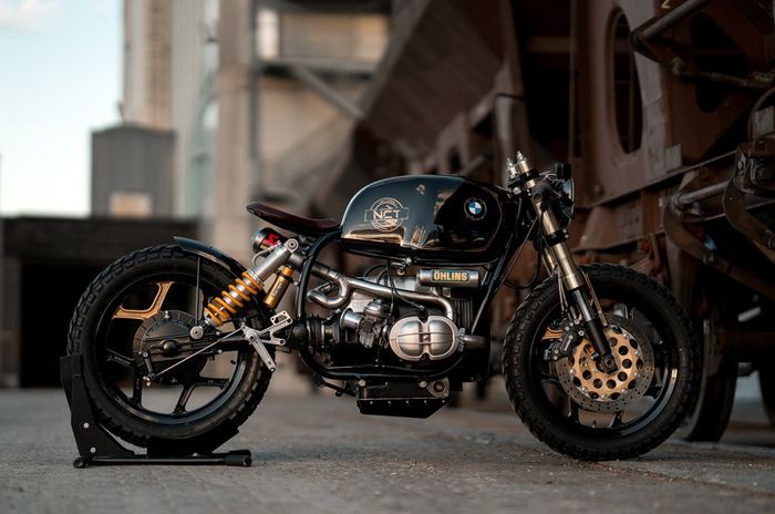 BMW R100 custom cafe scrambler dari National Custom Tech, dilansir oleh Bikeexif.com