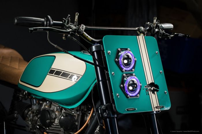 Yamaha XS650 street tracer bikinan Tyson dan Eli Carver, dilansir oleh www.bikebound.com