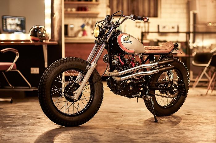 Honda XL250 custom scrambler besutan C2R