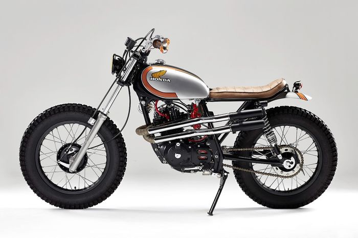 Honda XL250 custom scrambler besutan C2R