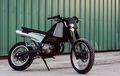 Honda NX250 Inspirasi Modif Trail Untuk Yang Suka Tampil Polosan