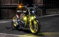 Bukan Barang KW, Triumph T100  Beraura Futuristis Hasil Permak Builder Beijing
