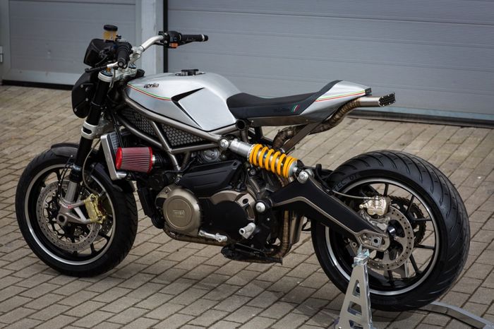 Aprilia Mana 850 &ldquo;OnlyOne&rdquo; garapan De Angelis Colaborazioni