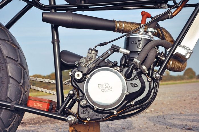 GasGas trial 270 cc custom boardtracker dari Valespeed Motorcycles
