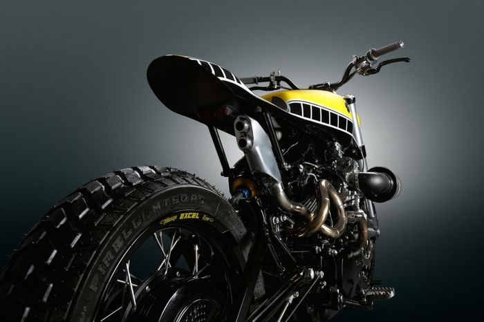 Yamaha Virago 125 custom flat tracker dari Thornton Hundred Motorcycles