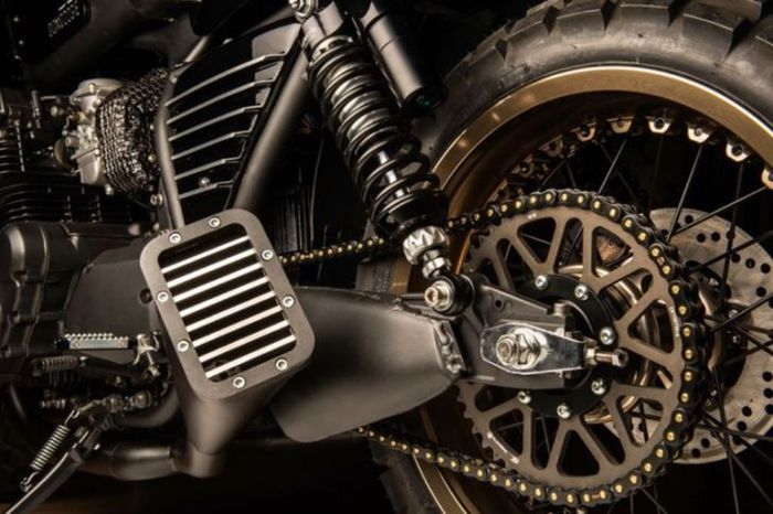 Mufler knalpotnya keren, gara-gara terinspirasi peswat bomber