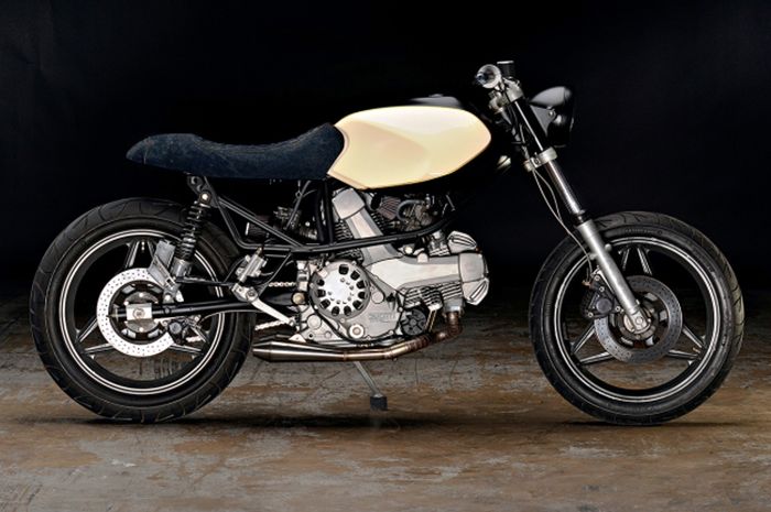 Ducati pantah 650 restorasi custom dari Reviva Cycles
