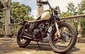 Suzuki GN125 Gabung Gaya Street Tracker dan Cafe Racer 