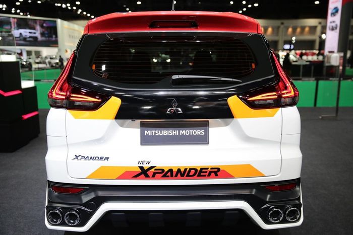 Tampilan belakang modifikasi Mitsubishi Xpander