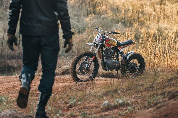Ducati 250 Scrambler kustom dari Fuller Moto, dilansir oleh www.bikeexif.com