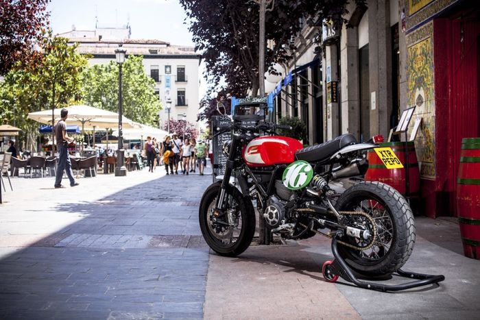 Ducati Scrambler Icon kustom dari XTR Pepo, dilansir oleh www.silodrome.com