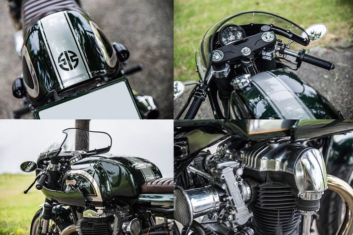 Kawasaki W650 kustom cafe racer bikinan Berrybads Motorcycles milik Korogi, dilansir oleh www.returnofthecaferacers.com