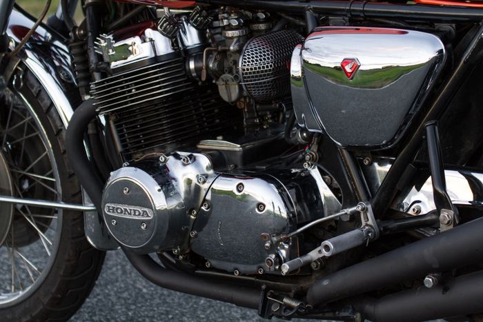 Honda CB750 repilka CR750 milik Andy Smith hasil bikinan Rogue Motorcyles, dilansir oleh www.returno
