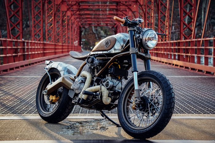 Ducati Scrambler kustom bobber dari New Rage Cycles dan HV Motorcycles, dilansir oleh www.specialrac