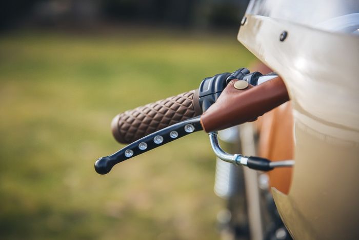 Honda CB160S 1966 kustom caf&eacute; racer dari Kick Start Garage, dilansir oleh www.returnofthecaferacers.