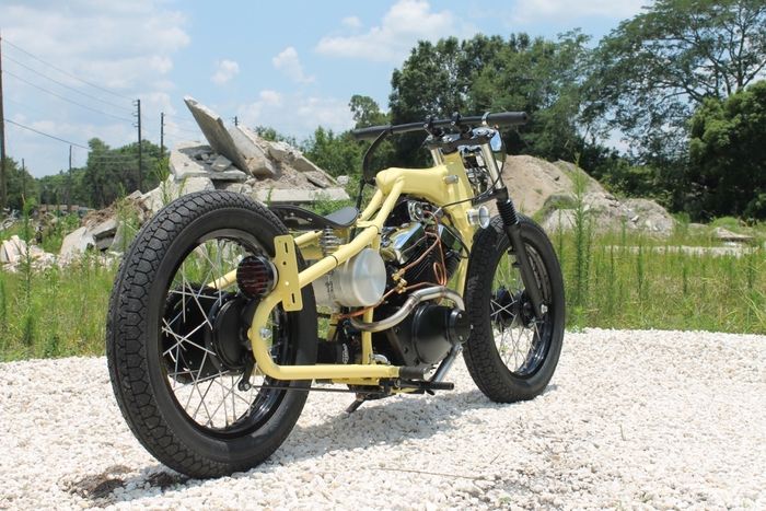 Yamaha XV250 Virago kustom bobber dari Matt Fuller, dilansir oleh www.bikebound.com