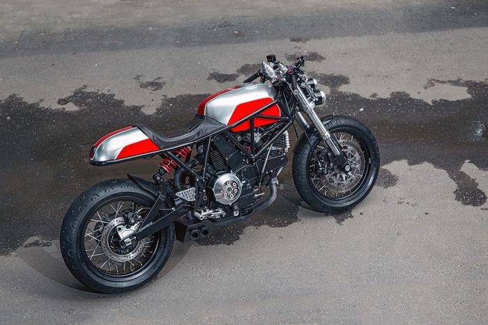 Ducati 900 SuperSport kustom caf&eacute; racer dari Birdie Customs, dilansir oleh Bikeexif.com