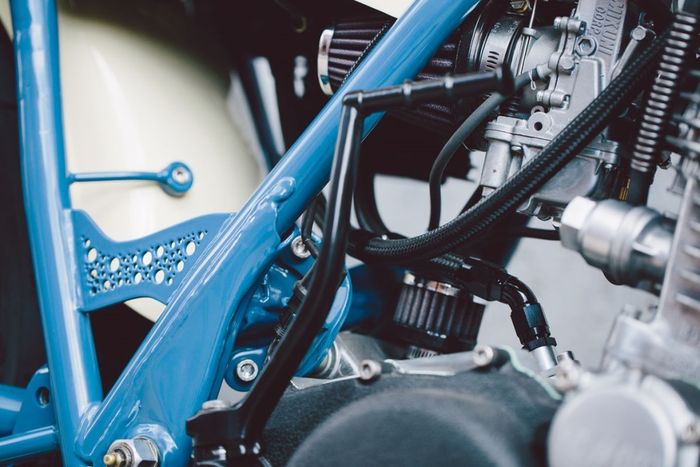 Yamaha SR500 custom jap style dari Cruz Company, dilansir oleh Bikeexif.com