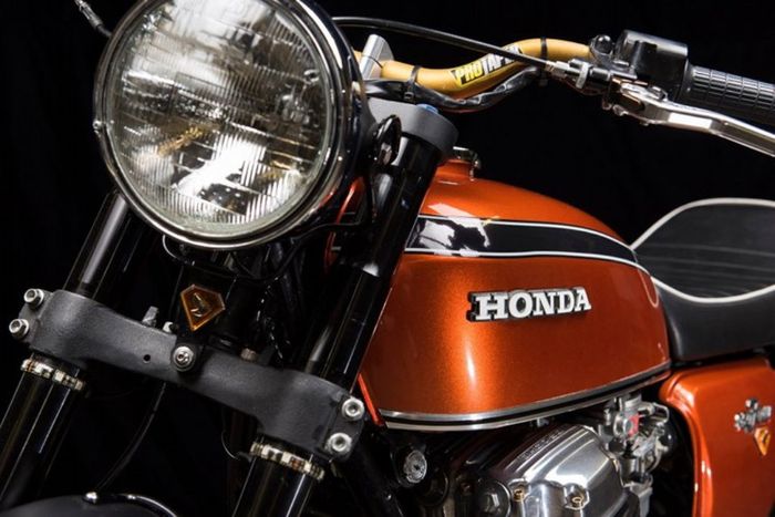 Honda CB750 restorasi modifikasi dari Hoy Vintage Cycles, dilansir oleh Bikebound.com