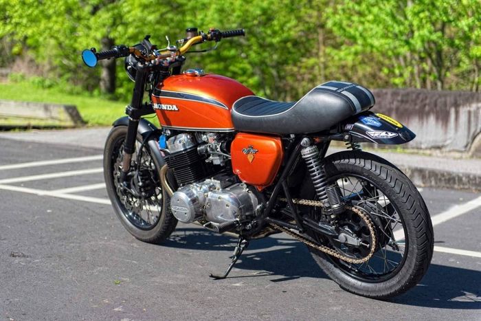 Honda CB750 restorasi modifikasi dari Hoy Vintage Cycles, dilansir oleh Bikebound.com