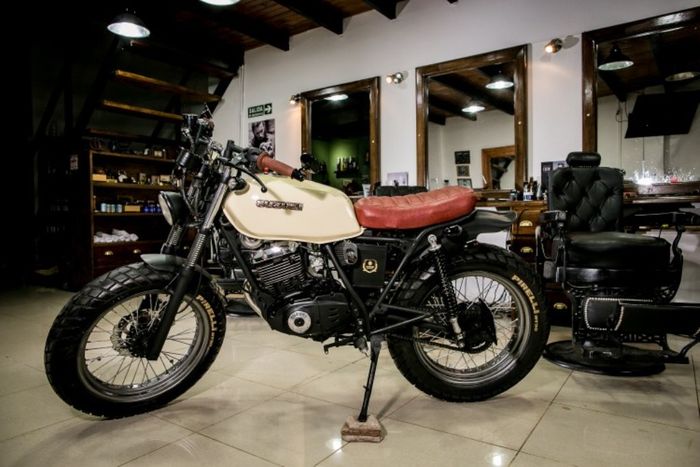 Suzuki Thunder 125 custom scrambler milik German Bastos, dilansir dari Bikebrewers.com
