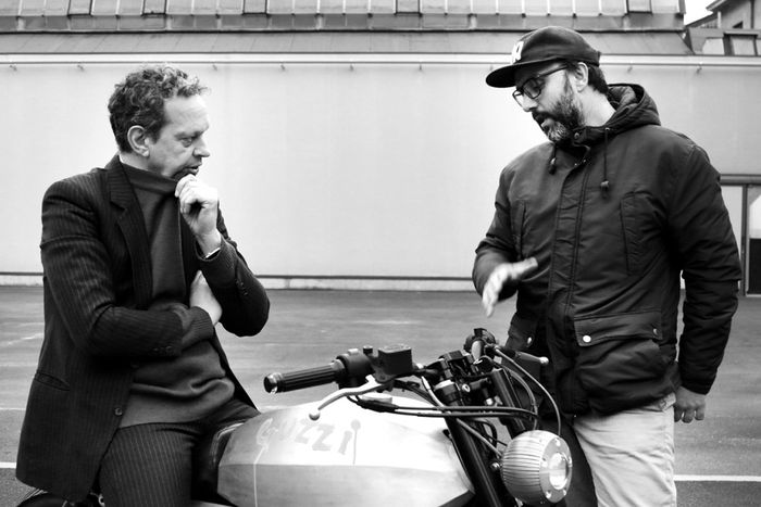 Tom Dixon (kiri) dan Stefano Venier (kanan)