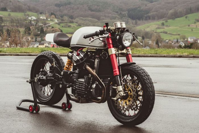 Honda CX500 custom cafe racer dari Sacha Lakic