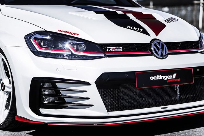 Tampilan depan Golf GTI TCR garapan Oettinger