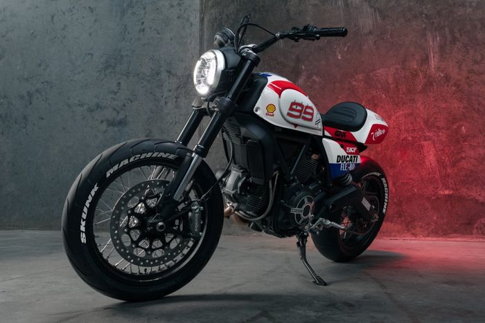 Ducati Scrambler &ldquo;Trackster&rdquo; besutan Skunk Machine