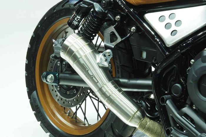 Honda Rebel 500 custom bobber-scrambler besutan Evo Racing Project dan OBS Customs