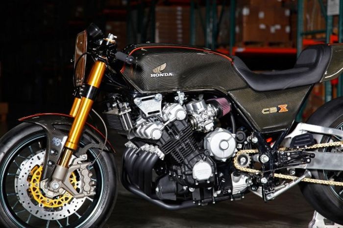 Honda CBX1000 custom cafe racer besutan Nick O&rsquo;Kane