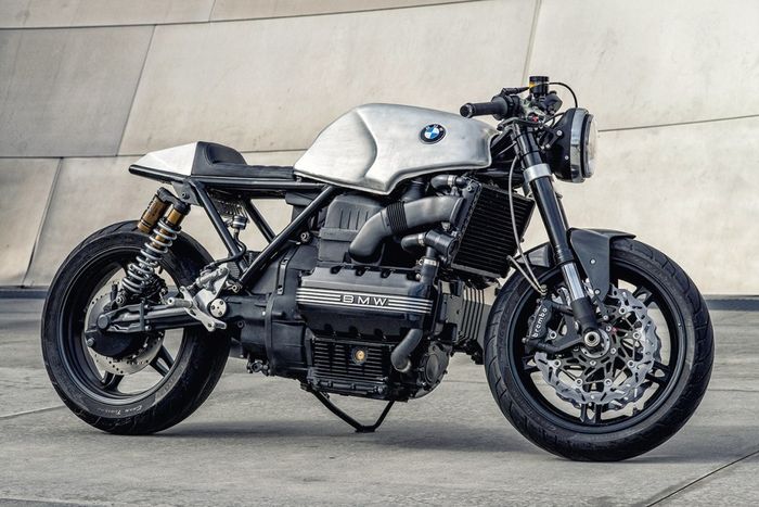 BMW K100 custom cafe racer besutan Mike Flores